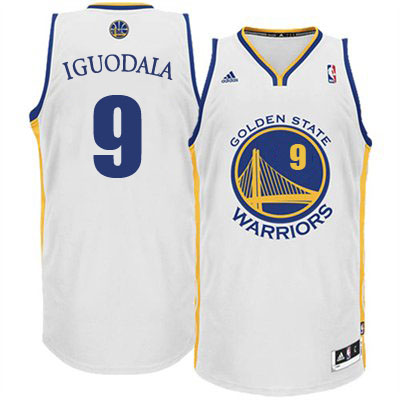 Men's  Golden State Warriors Andre Iguodala White Jersey